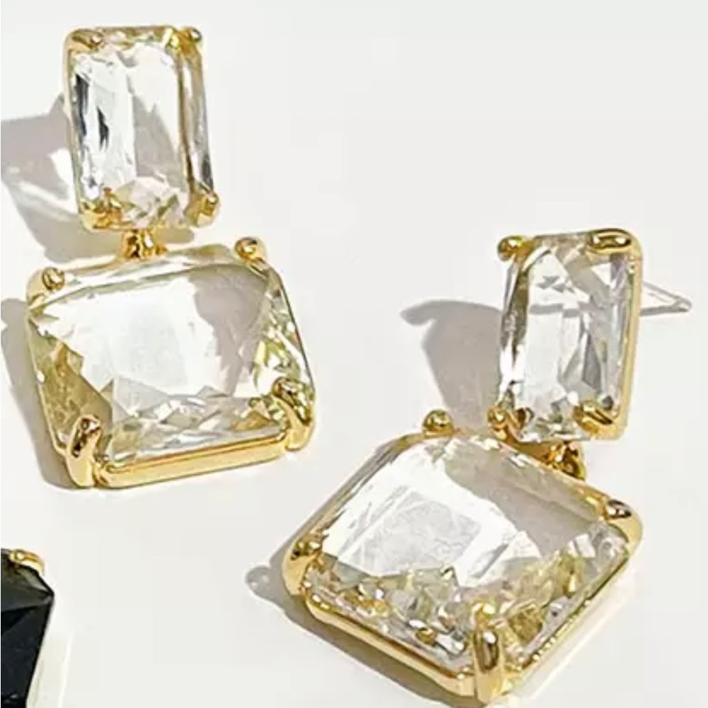 Cinderella Crystal Dangle Earrings